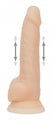 Naked Addiction - Realistische Stotende Dildo met Afstandsbediening - 23 cm-PlaySpicy