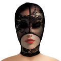 Lace Seduction Bondage Masker - Zwart-PlaySpicy